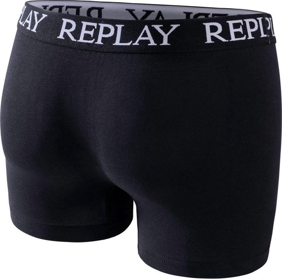 Replay boxershorts 3pack zwart 1101102V001N011 - Cowa sport