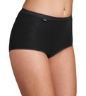 Sloggi-maxi-basic-slip-3pack-dames-katoen-zwart