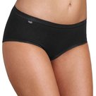 Sloggi-midi-basic-slip-2pack-dames-katoen-zwart