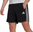 Adidas-men-3-stripes-short-zwart-wit-GM2127