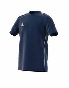 Adidas core 18 tee junior donkerblauw FS3248