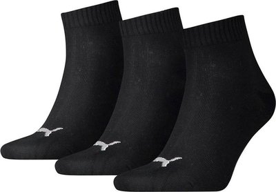 Puma enkelsokken 3 pack zwart 271080001