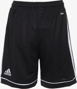 Adidas squadra 17 short junior zwart wit BK4766