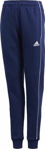 Adidas core 18 sweat pant junior blauw wit CV3958