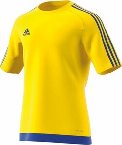 Adidas estro 15 shirt geel blauw M62776