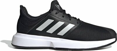 Adidas gamecourt m zwart zilver wit GZ8515