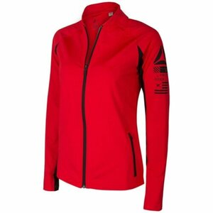 Reebok track jacket promo rood dames DN9748
