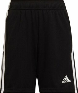 Adidas tiro training short essentials junior zwart wit HE7163