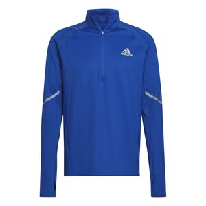 Adidas fast half zip top heren royal blauw HK5641