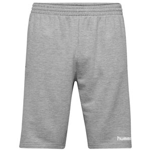 Hummel hmlmover cotton bermuda short grijs 2056002006