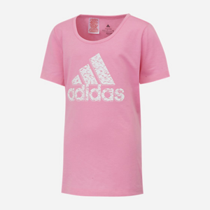 Adidas g logo t shirt junior bliss pink HS5277