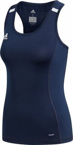 Adidas T19 tanktop dames navy wit DY8869