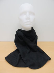 Chamonix fleece sjaal black 22001110900