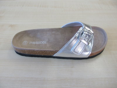 Maui and Sons ds aponi silver leather dames 030100763vw