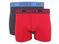 Mexx boxershorts 2 pack rood grijs mxbl001102