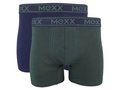 Mexx boxershorts 2 pack donkergroen navy mxbl001202