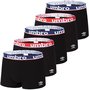 Umbro boxershorts 5pack zwart rood navy 1BCX5clas8