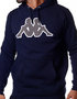 Kappa-logo-tairiti-hooded-sweater-blue-grey-md-mel-wit-303GCJ0922