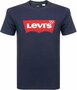 Levi s standard housemark t-shirt blauw 177830139