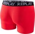 Replay boxershorts 3pack rood grijs zwart I101102002N176_