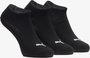Puma sneakersokken 3 pack zwart 261080001_