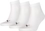 Puma sneakersokken 3 pack wit 261080001_