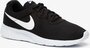 Nike tanjun zwart wit 812654011_