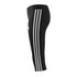 Adidas equipment 3 stripes 3 4 tight junior zwart wit DV2760_