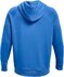 Under Armour rival fleece big logo hoodie blauw 1357093787_