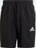 Adidas aeroready chelsea 3 stripes short zwart wit GL0022_