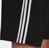 Adidas aeroready chelsea 3 stripes short zwart wit GL0022_
