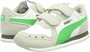 Puma cabana racer sl v infant baby sneaker wit groen 35198089_