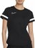 Nike dri fit academy 21 dames top ss shirt zwart CV2627010_