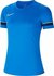 Nike dri fit academy 21 dames top ss shirt blauw CV2627463_