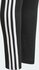 Adidas designed 2 move 3 stripes legging junior zwart wit GN1453_