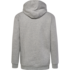 Hummel hoodie katoen junior grijs 2055922006_